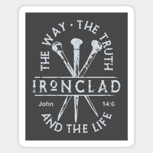 Christian Apparel Clothing Gifts -  Ironclad Sticker